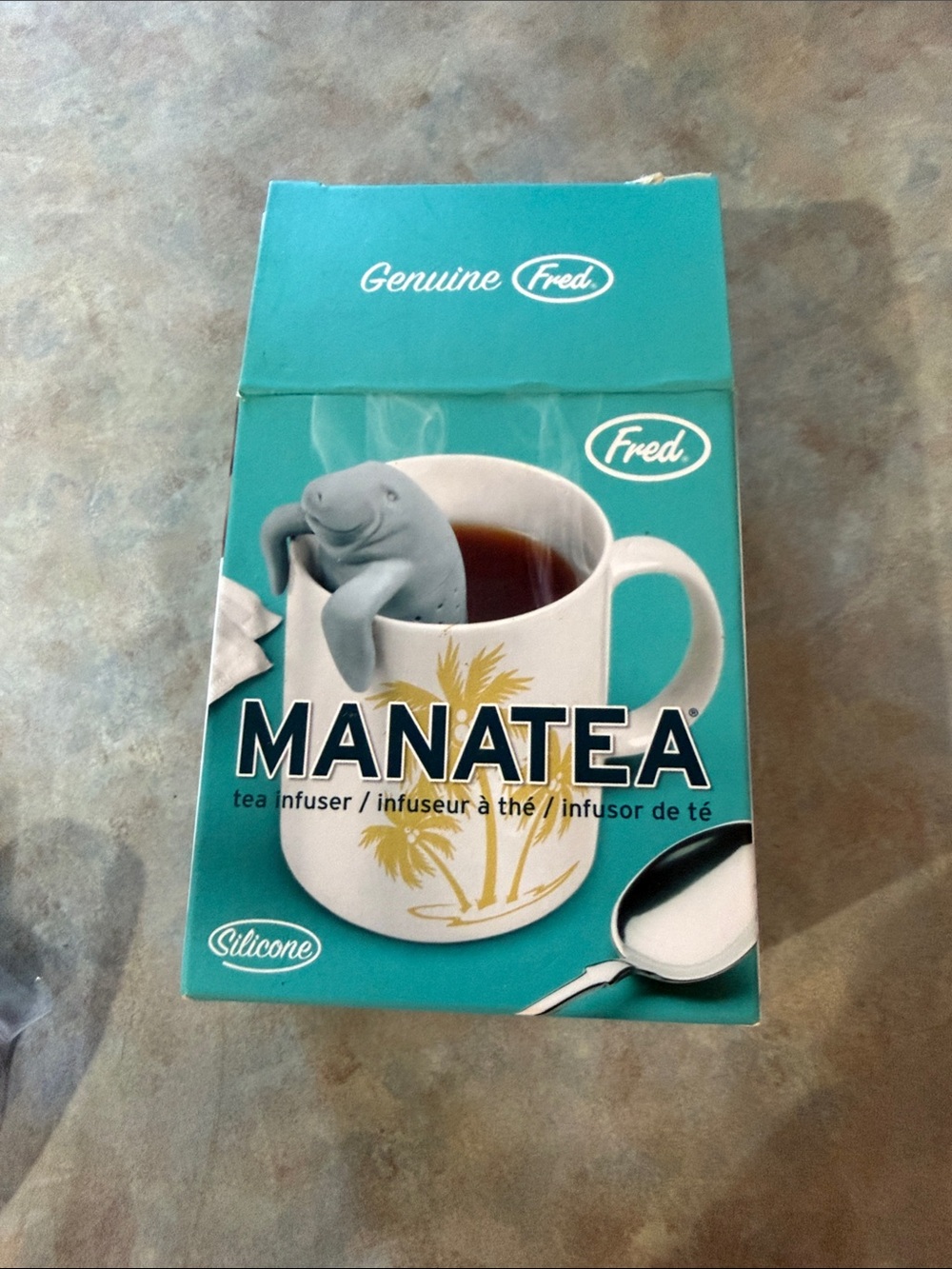 Fred Teal Manatea Silicone Tea Infuser